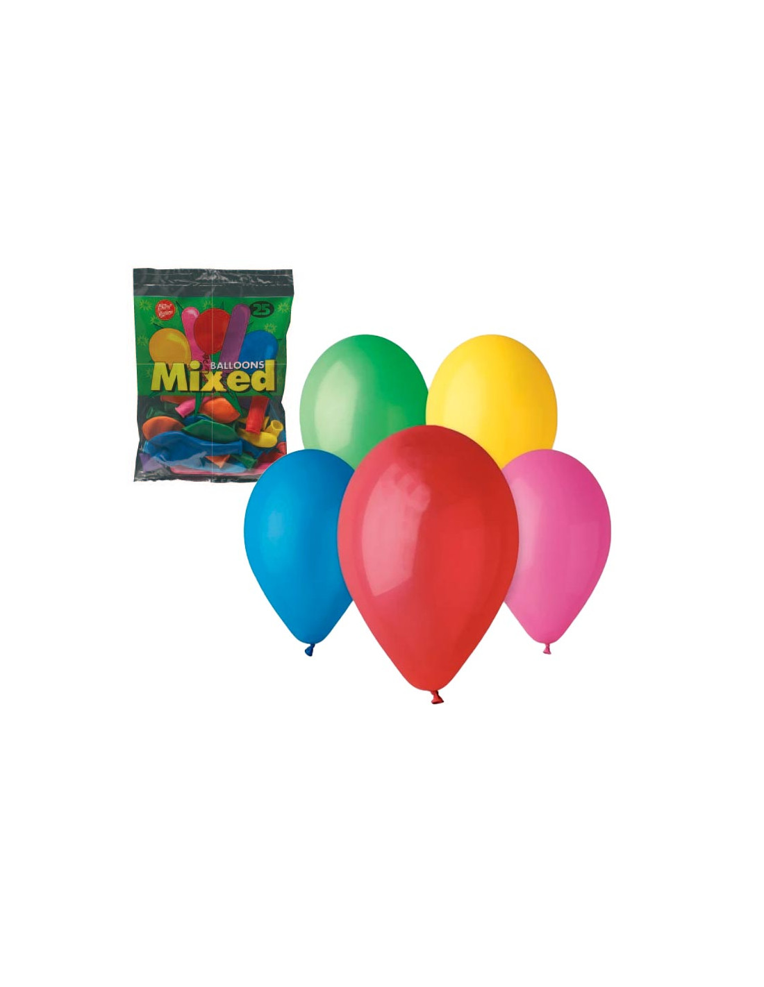 Balloner Mix    25 Stk