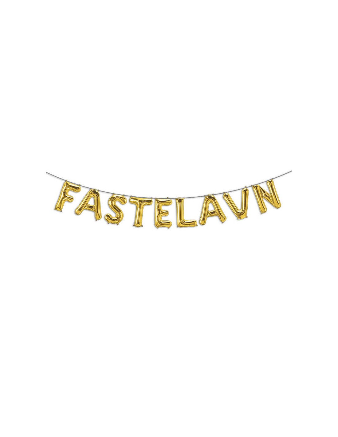 Ballonsæt  Guld  Fastelavn  40
