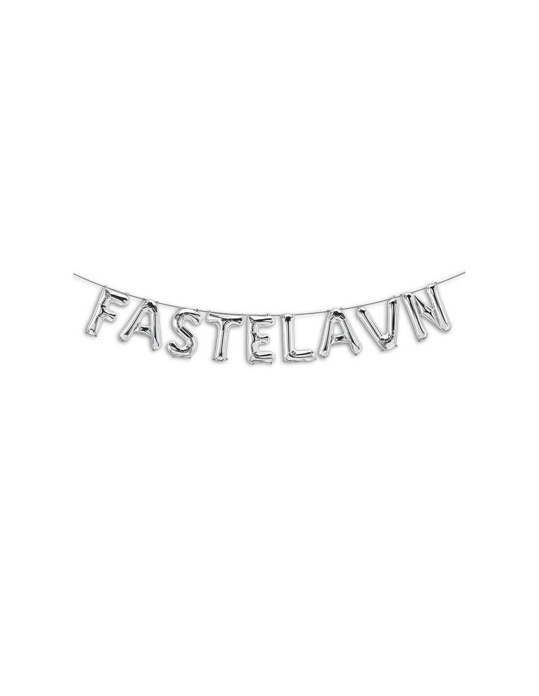 Ballonsæt  Sølv  Fastelavn  40