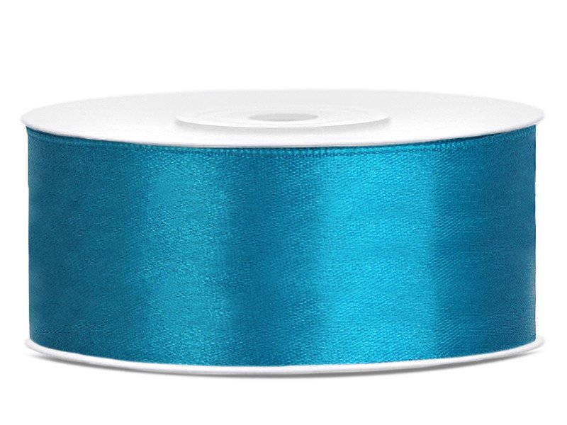 Turkis Satin Bånd 25